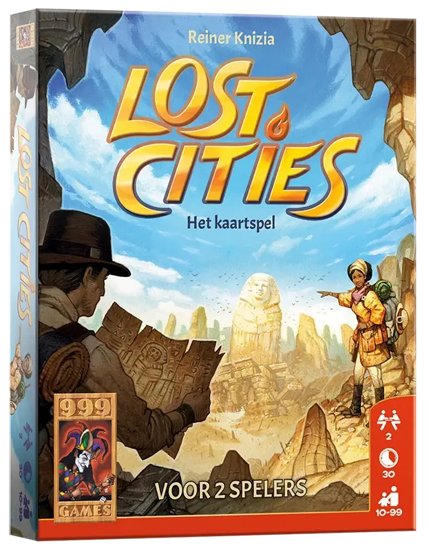 Lost cities het kaartspel