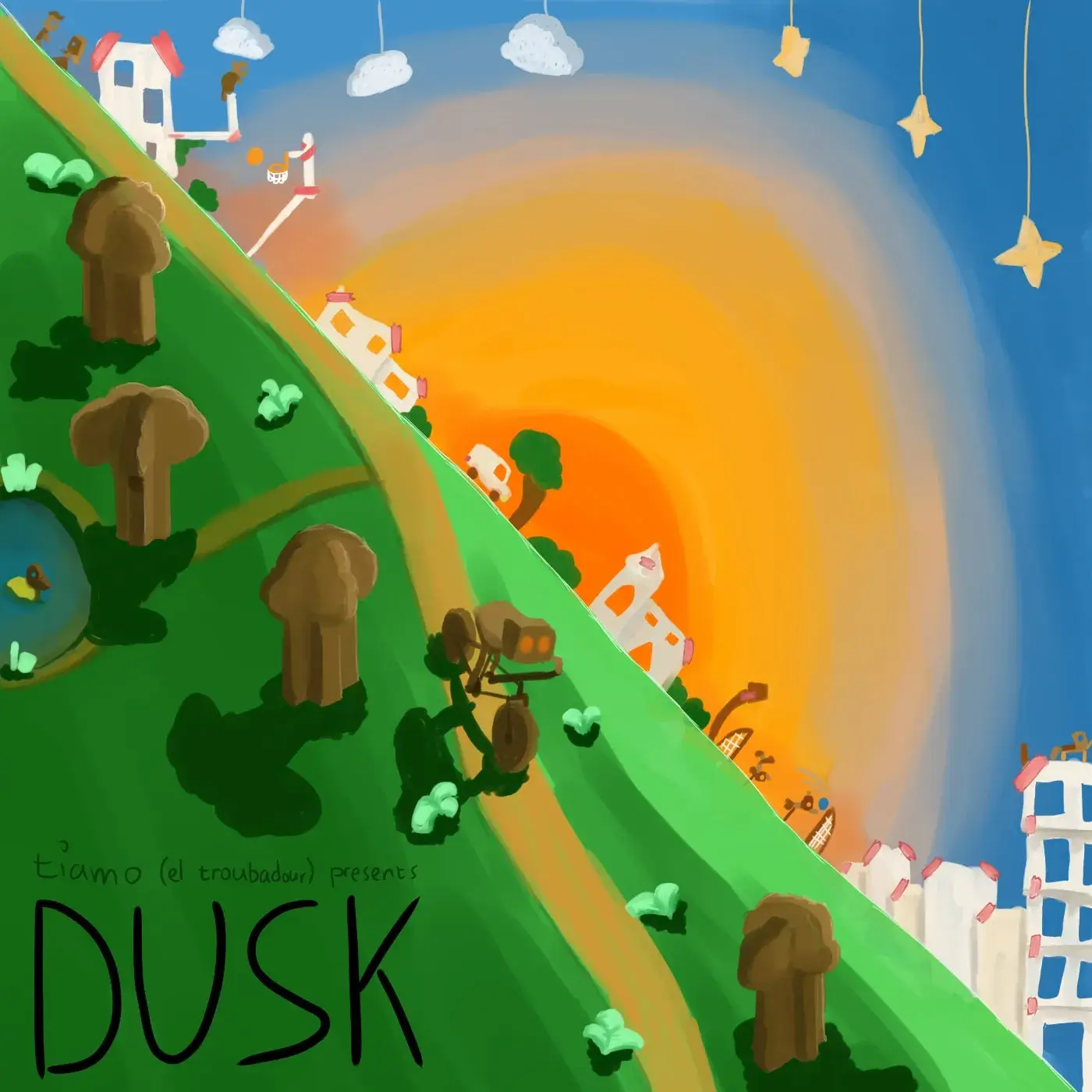 Dusk cover kleuring 1