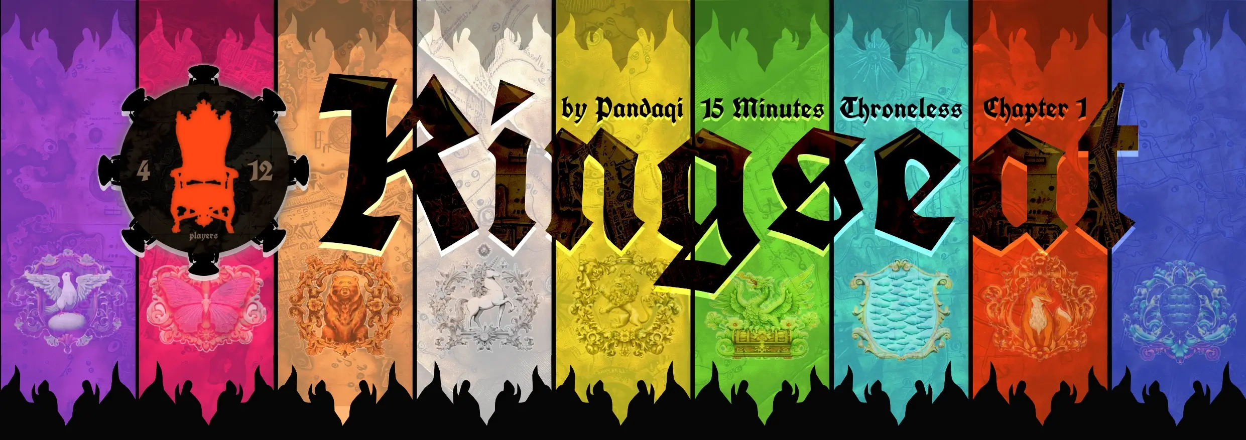 Header / Cover Image for 'Kingseat: een spel van stemmen en verraad'