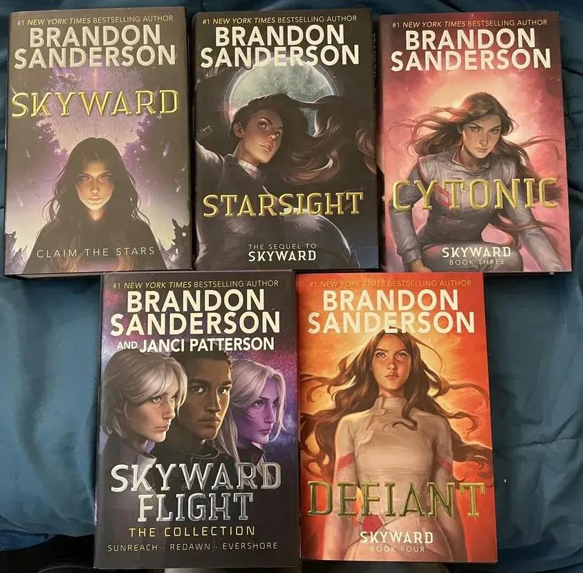 Header / Cover Image for 'Review: Skyward Series (by Brandon Sanderson)'