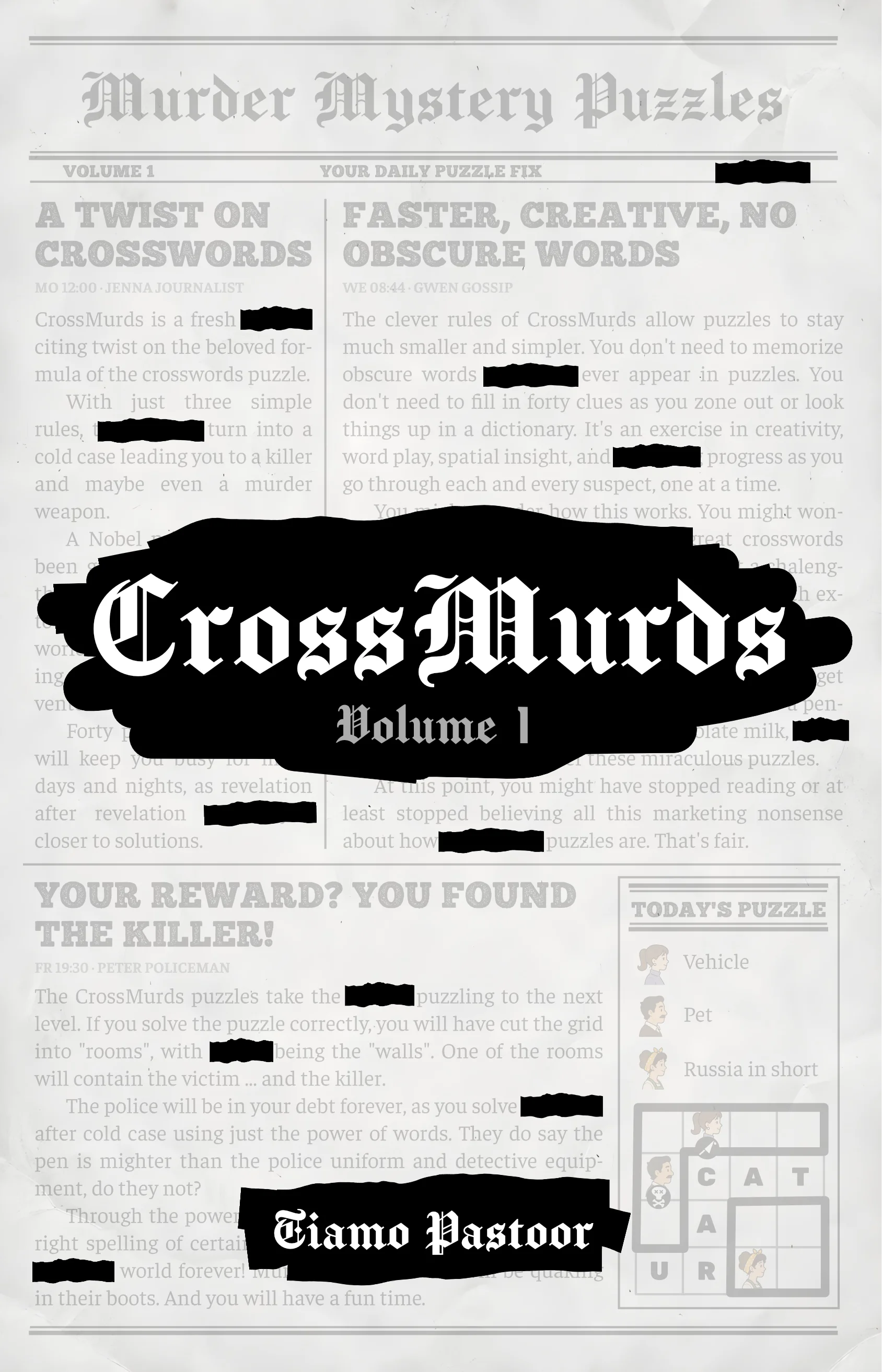 Header / Cover Image for 'CrossMurds: A New Murder Mystery Puzzle'