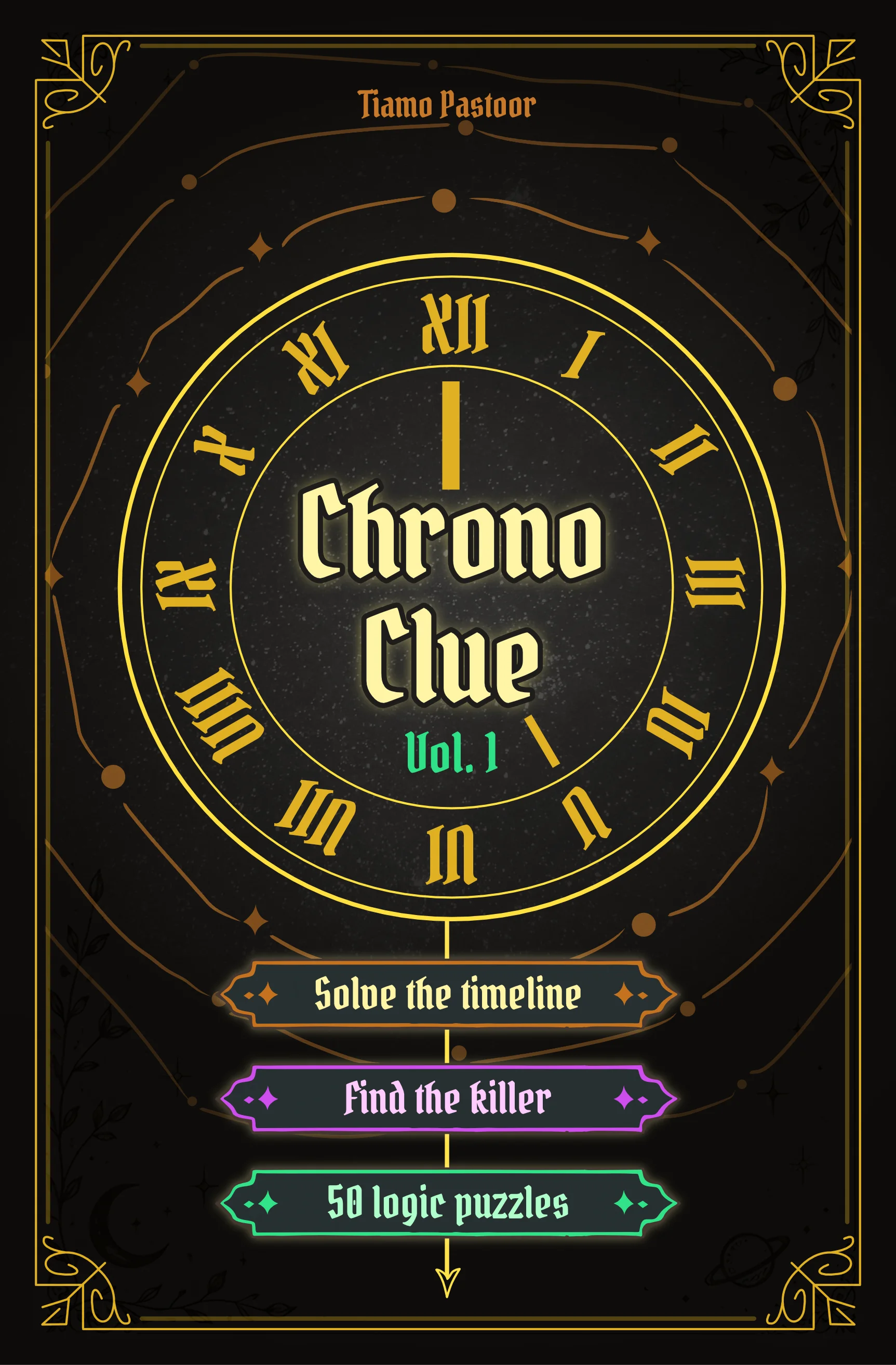 Header / Cover Image for 'ChronoClue: A New Murder Mystery Puzzle'