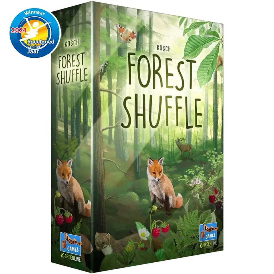 Header / Cover Image for 'Game Review: Forest Shuffle'