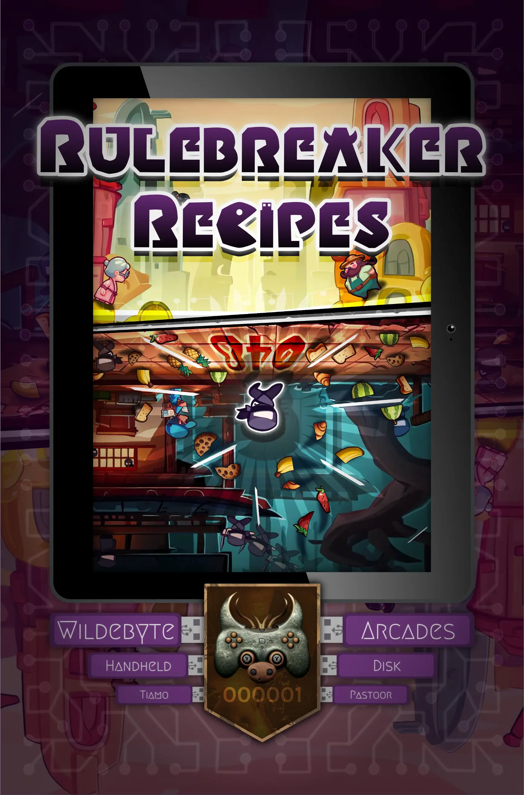 Header / Cover Image for 'Rulebreaker Recipes'