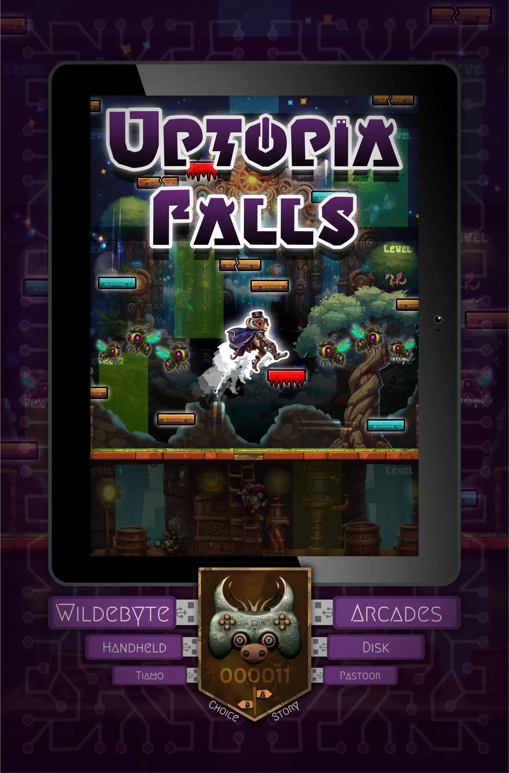 Header / Cover Image for 'Uptopia Falls'