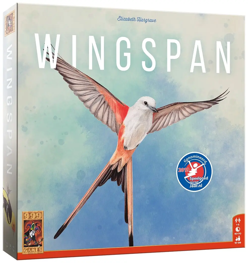 Header / Cover Image for 'Spelrecensie: Wingspan (999 Games)'