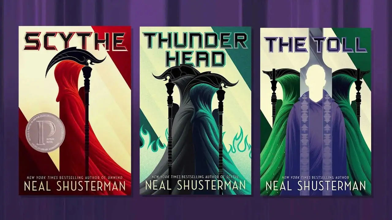 Header / Cover Image for 'Boekrecensie: Scythe Trilogy (Neal Shusterman)'