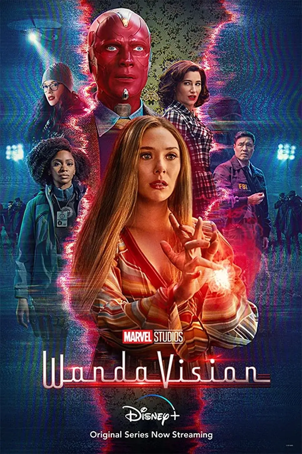 Header / Cover Image for 'Serierecensie: WandaVision (Marvel; 2021)'