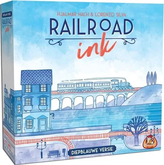 Header / Cover Image for 'Spelrecensie: Railroad Ink (White Goblin Games; 2019)'