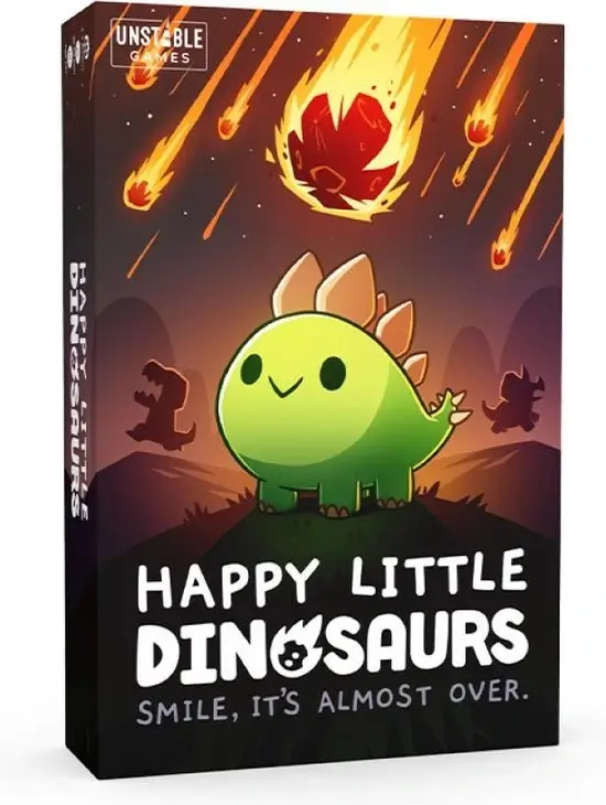 Header / Cover Image for 'Spelrecensie: Happy Little Dinosaurs'